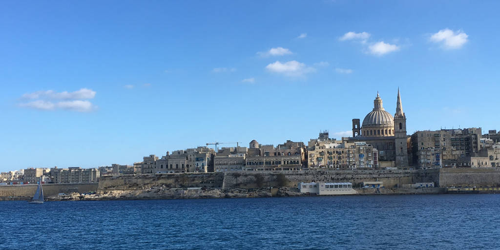 view of architecture of fortified valetta suggesting latent story